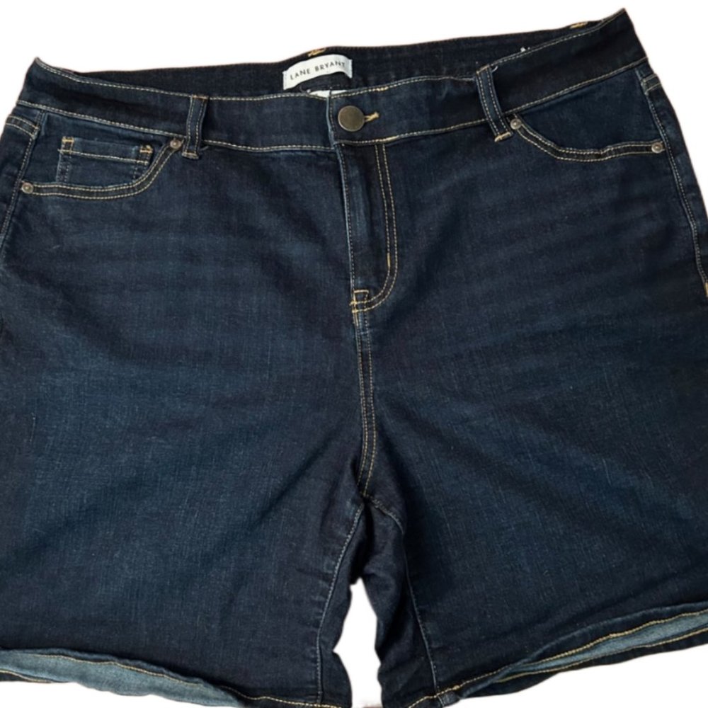NWOT Lane Bryant Denim Jean Shorts 16